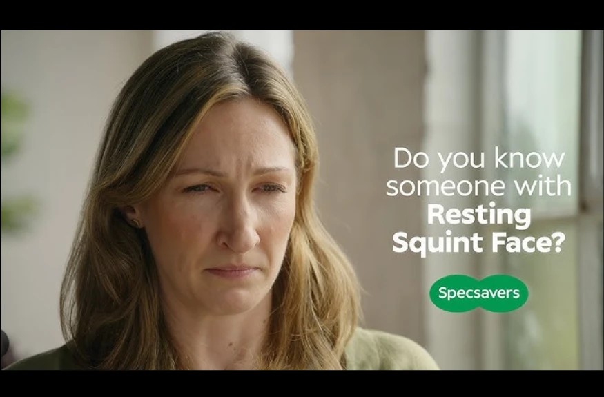 Resting Squint Face project visual